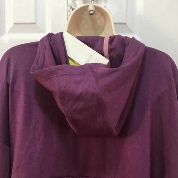 All in Motion Ponte Stretch Sweatshirt Plum Purple - Picture 5 of 8